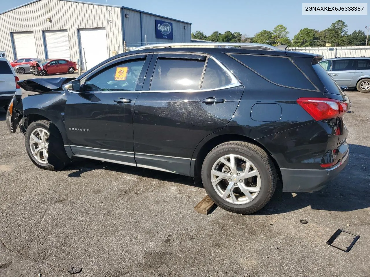 2018 Chevrolet Equinox Lt VIN: 2GNAXKEX6J6338357 Lot: 75015234