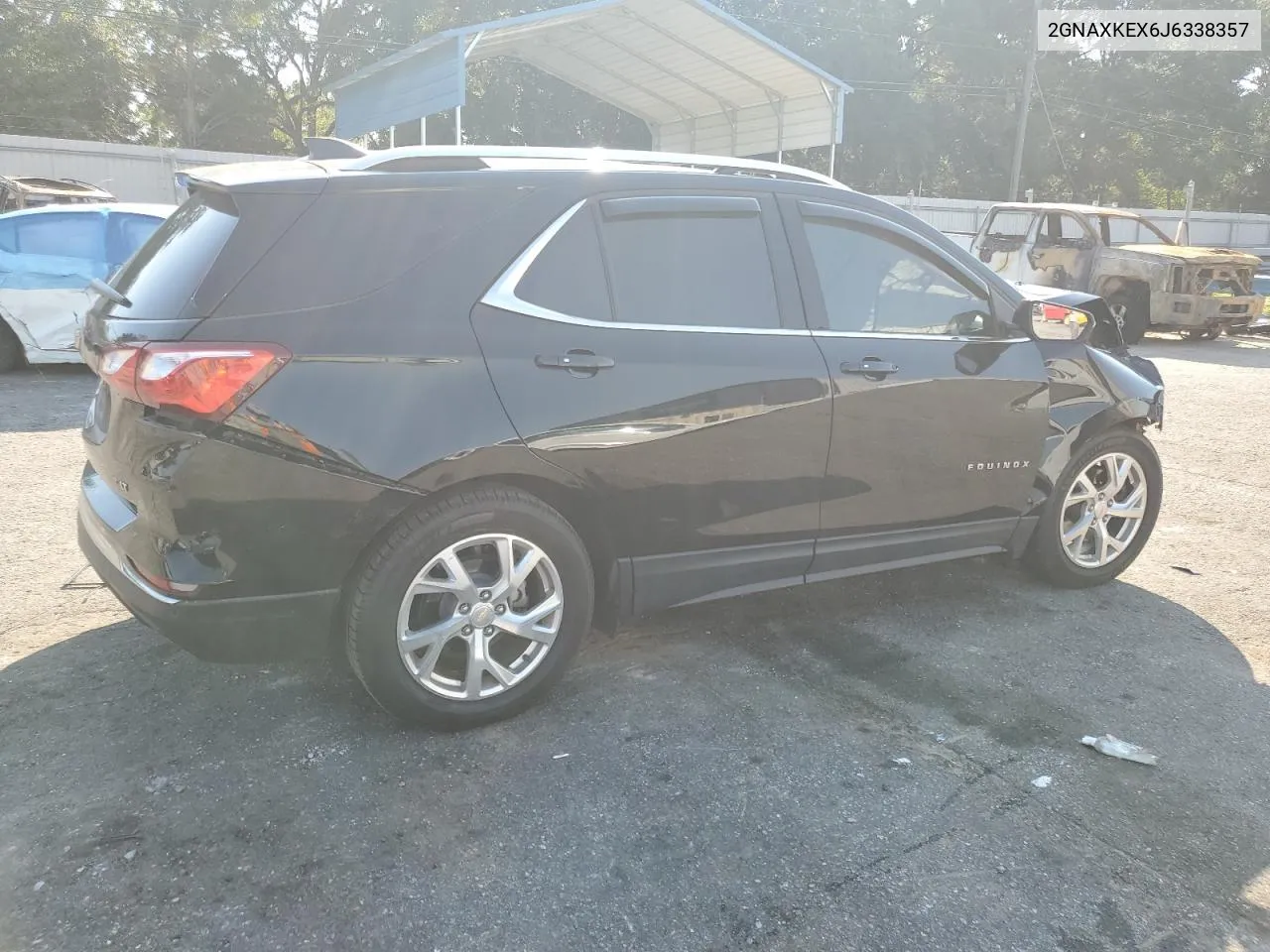 2018 Chevrolet Equinox Lt VIN: 2GNAXKEX6J6338357 Lot: 75015234