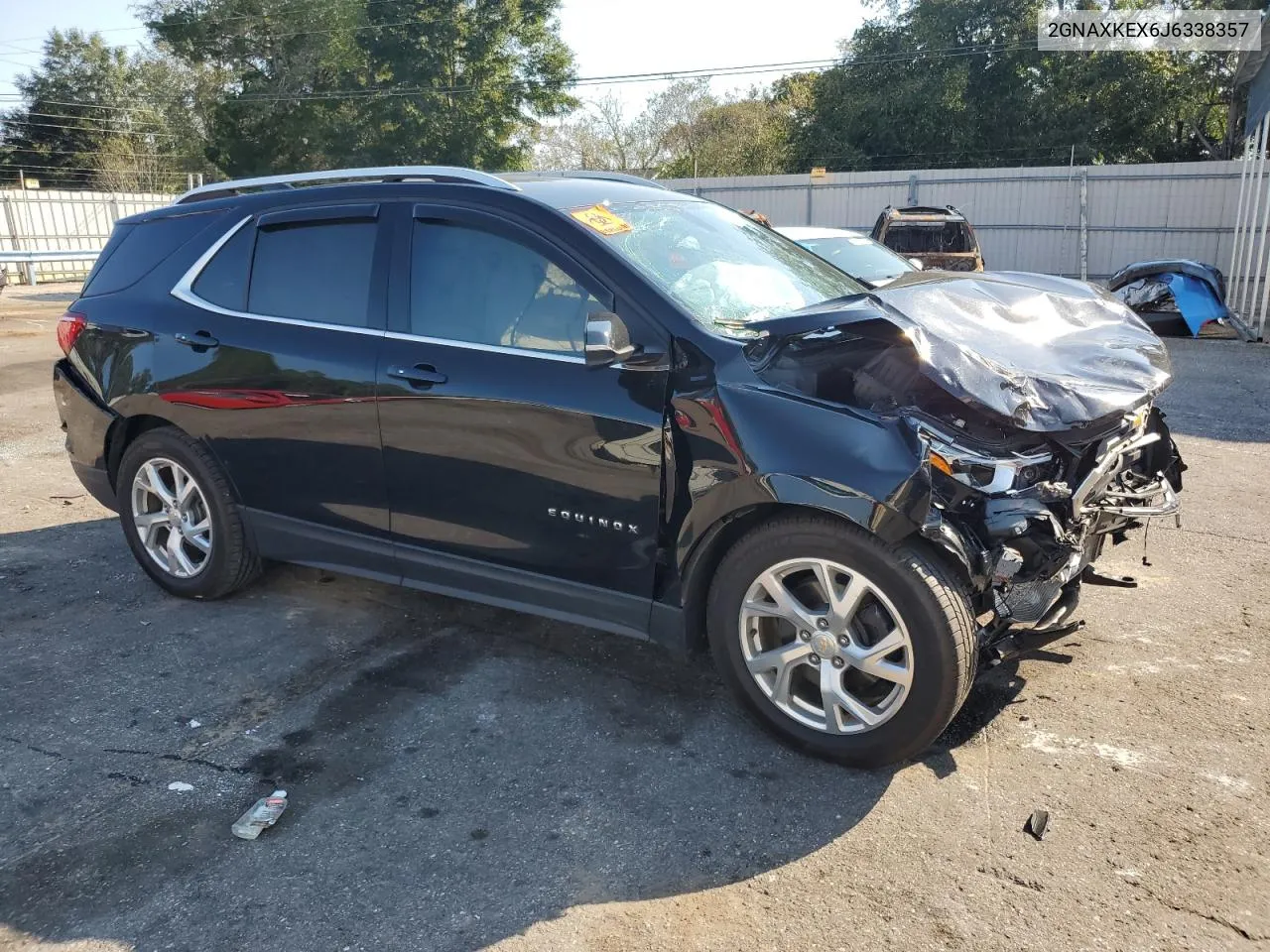 2018 Chevrolet Equinox Lt VIN: 2GNAXKEX6J6338357 Lot: 75015234