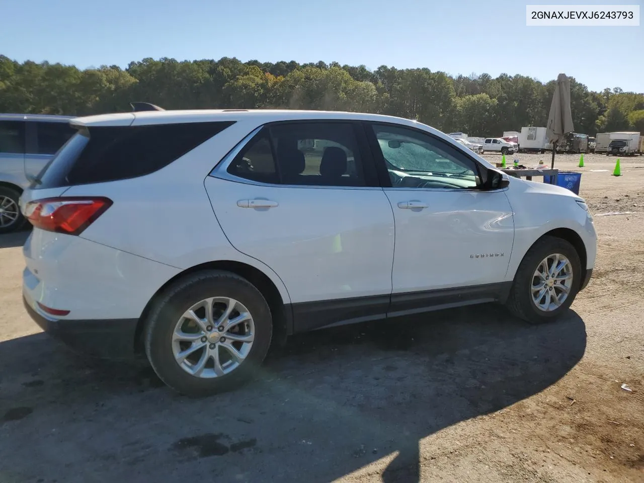 2018 Chevrolet Equinox Lt VIN: 2GNAXJEVXJ6243793 Lot: 75047024