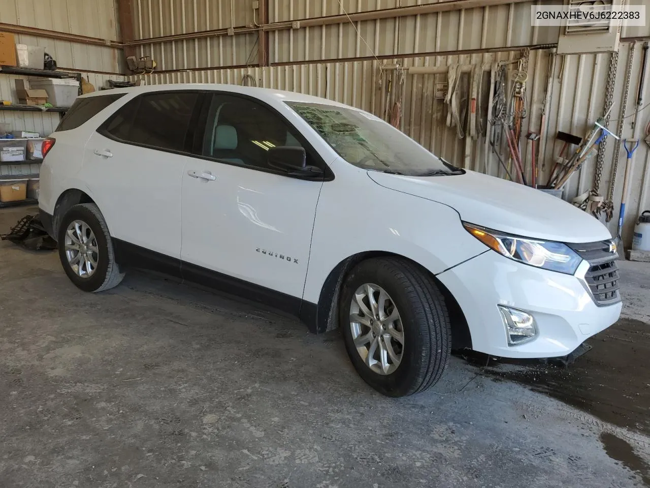 2018 Chevrolet Equinox Ls VIN: 2GNAXHEV6J6222383 Lot: 75057444