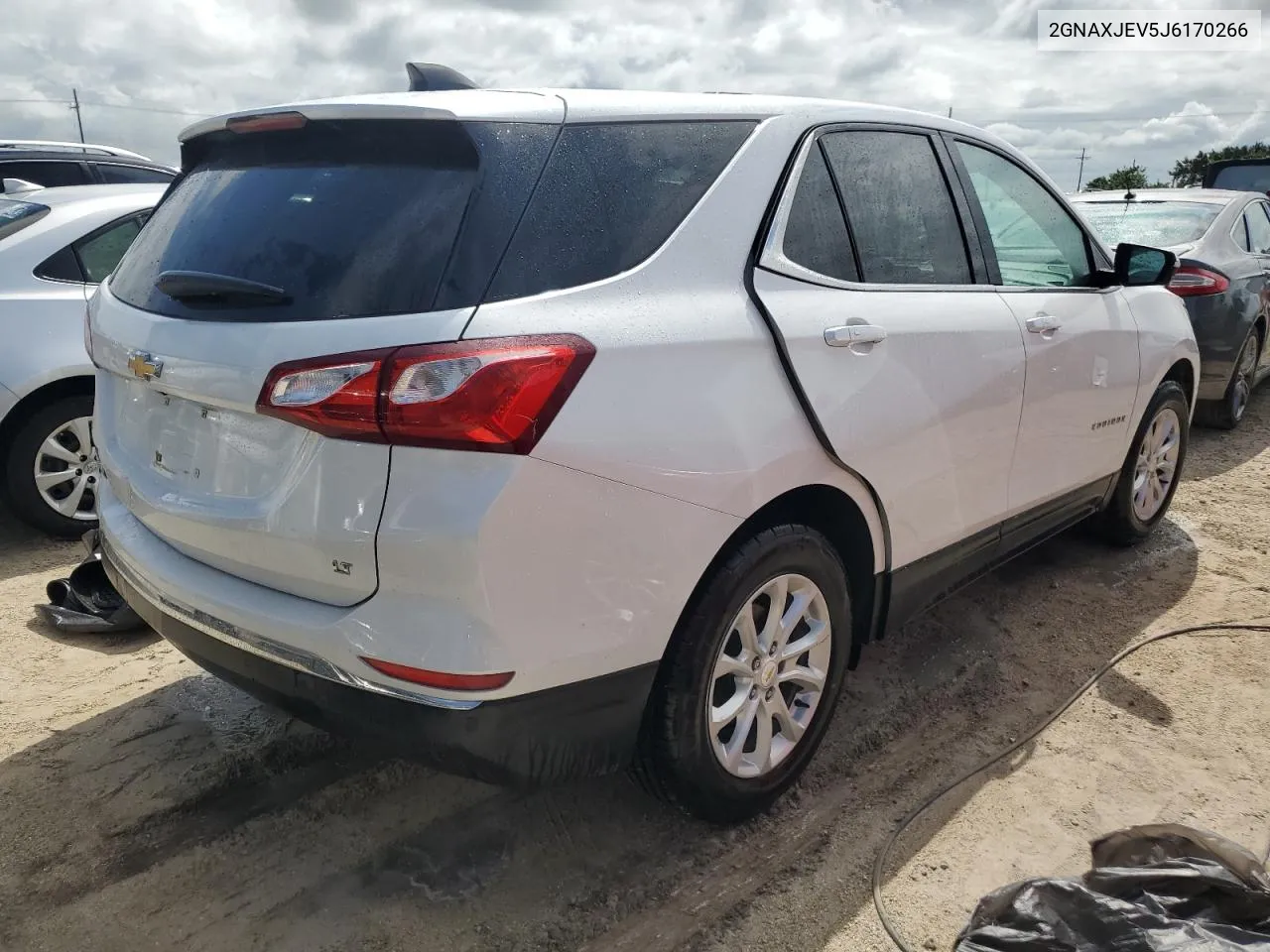 2018 Chevrolet Equinox Lt VIN: 2GNAXJEV5J6170266 Lot: 75075334