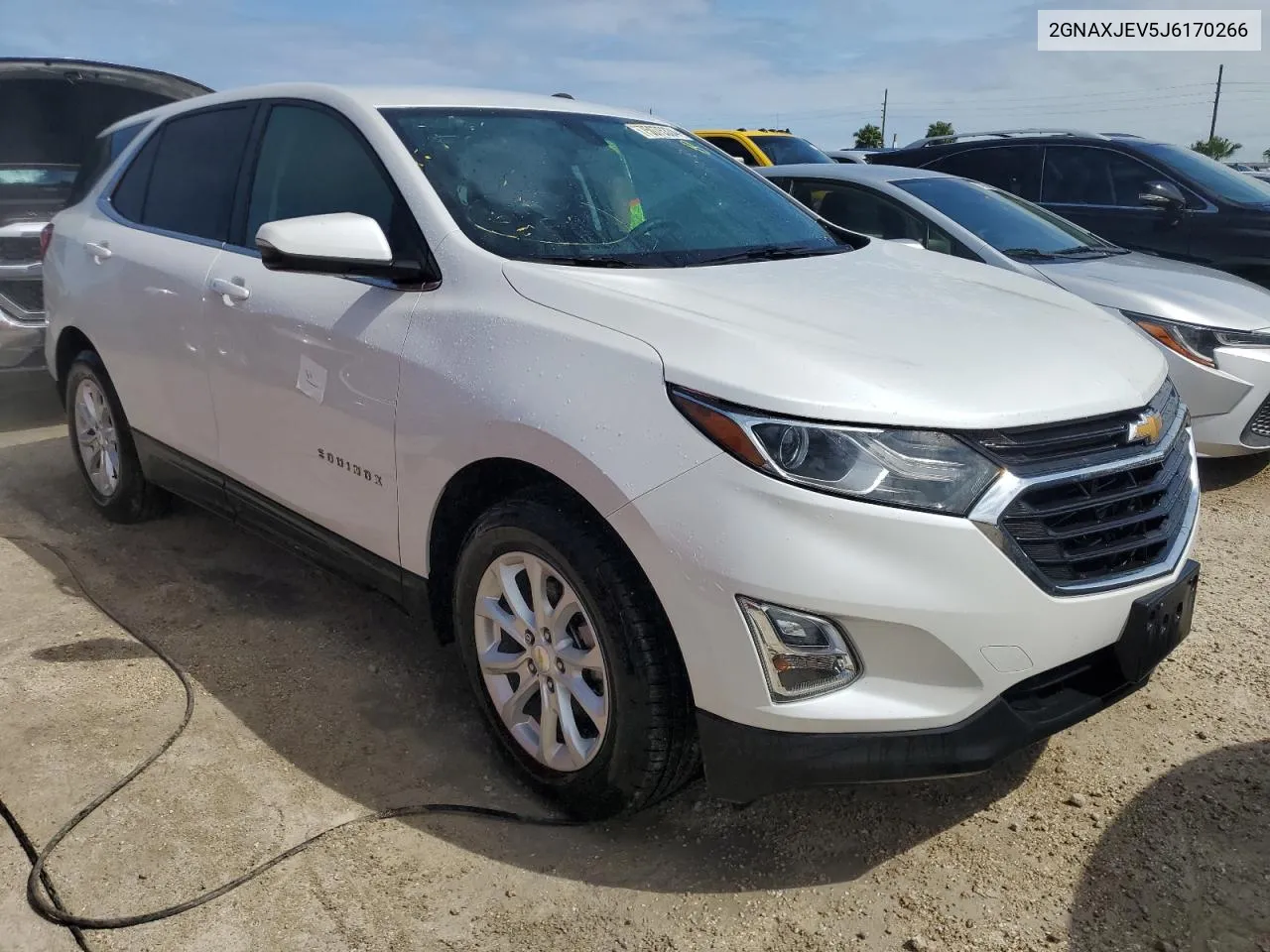 2018 Chevrolet Equinox Lt VIN: 2GNAXJEV5J6170266 Lot: 75075334