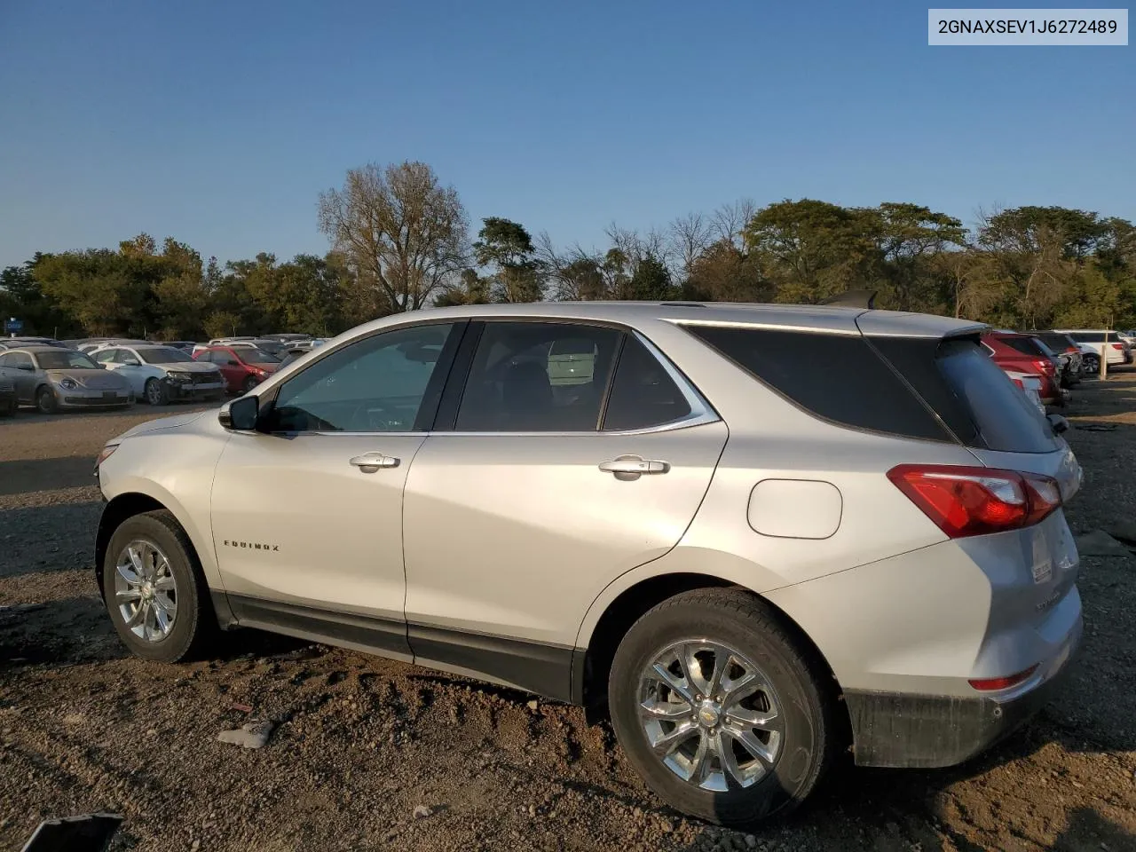 2018 Chevrolet Equinox Lt VIN: 2GNAXSEV1J6272489 Lot: 75173254