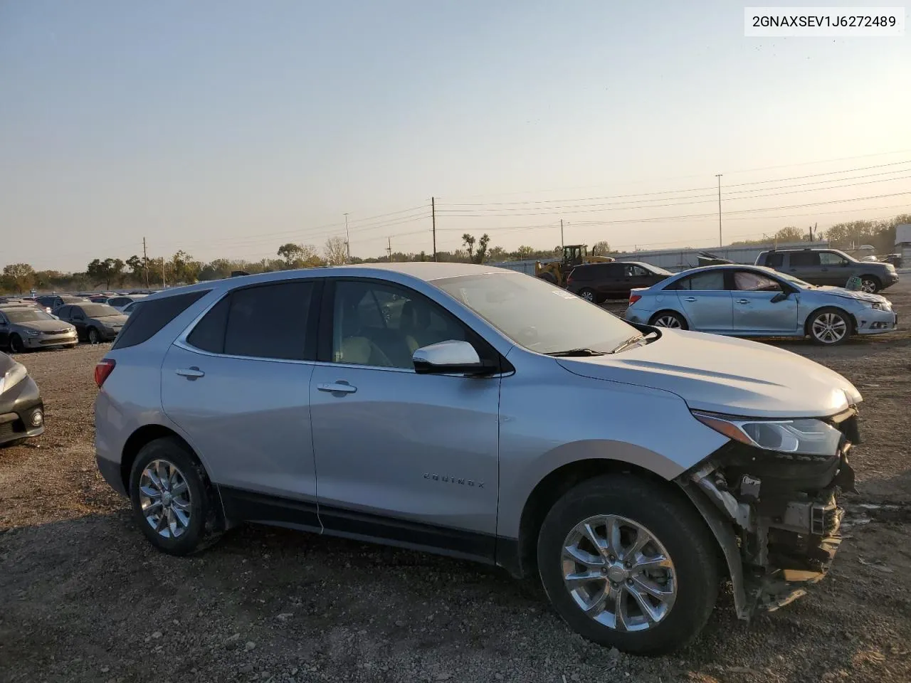 2018 Chevrolet Equinox Lt VIN: 2GNAXSEV1J6272489 Lot: 75173254