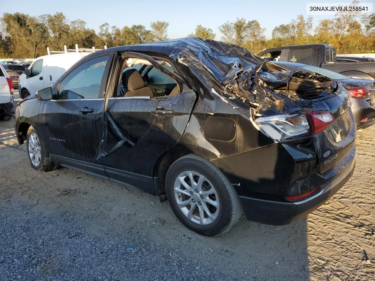 2018 Chevrolet Equinox Lt VIN: 3GNAXJEV9JL258541 Lot: 75182014