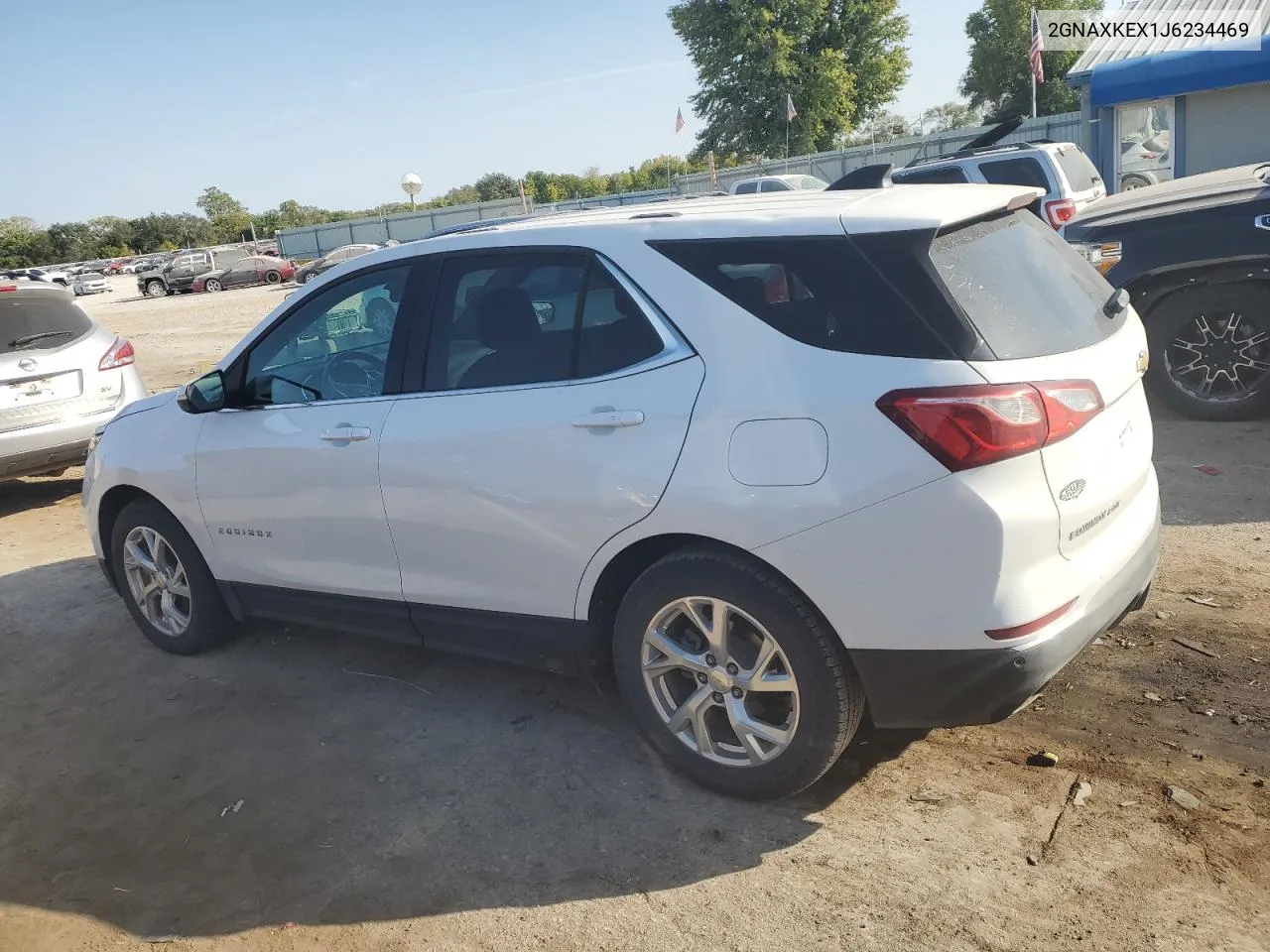 2018 Chevrolet Equinox Lt VIN: 2GNAXKEX1J6234469 Lot: 75187374