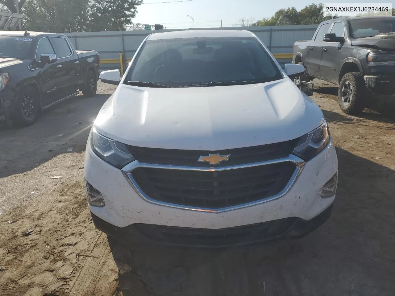 2018 Chevrolet Equinox Lt VIN: 2GNAXKEX1J6234469 Lot: 75187374