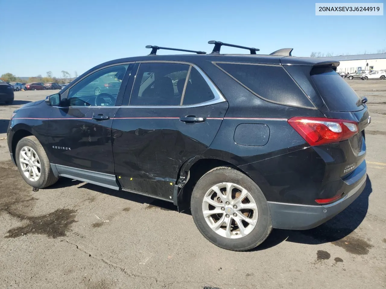 2018 Chevrolet Equinox Lt VIN: 2GNAXSEV3J6244919 Lot: 75205614