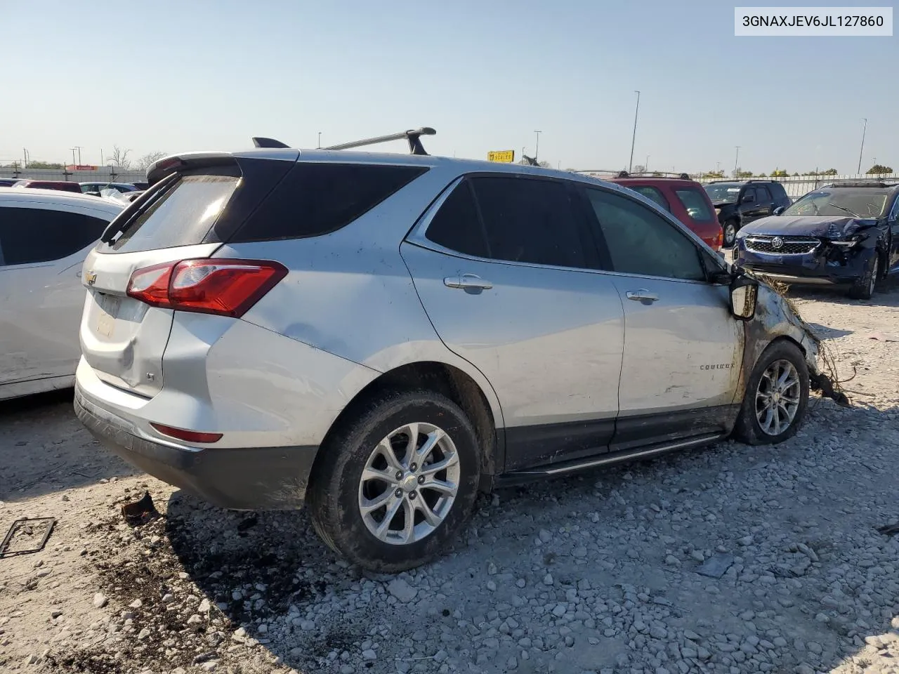 2018 Chevrolet Equinox Lt VIN: 3GNAXJEV6JL127860 Lot: 75262694