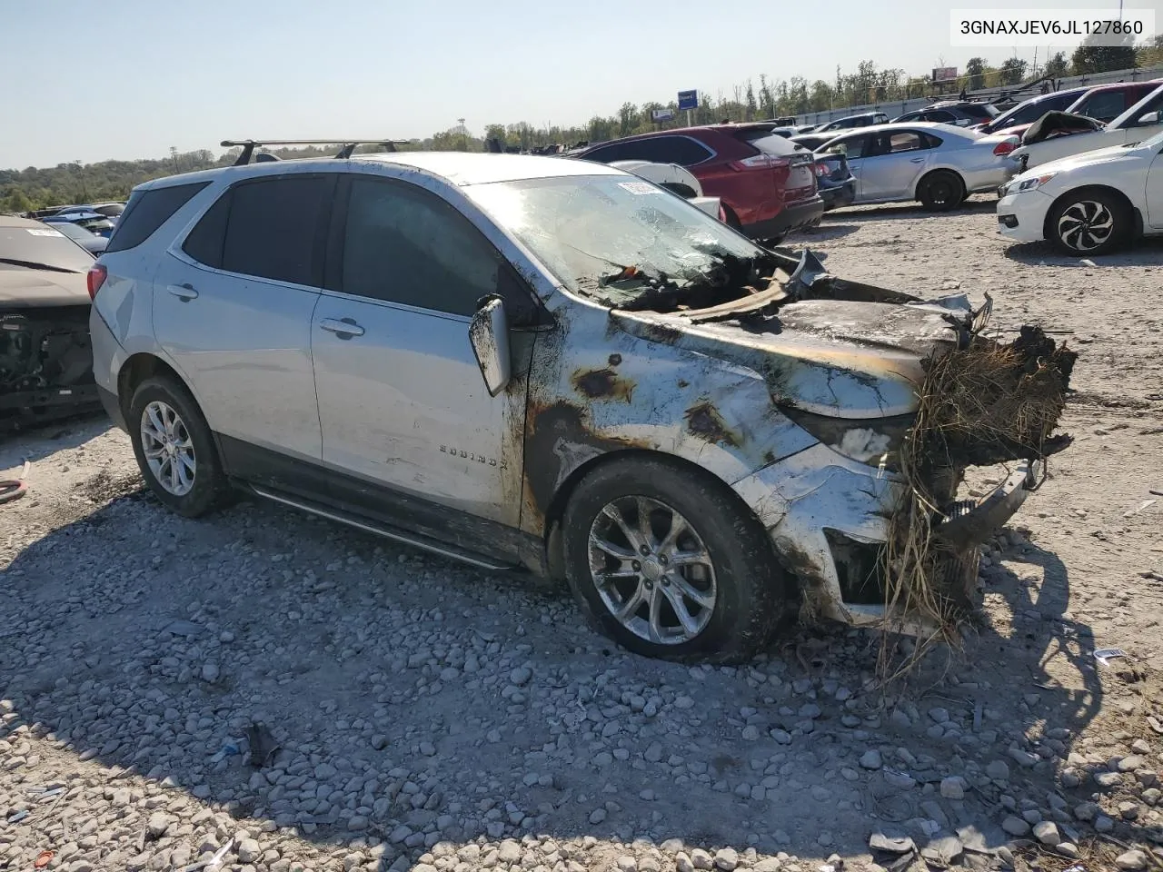 2018 Chevrolet Equinox Lt VIN: 3GNAXJEV6JL127860 Lot: 75262694