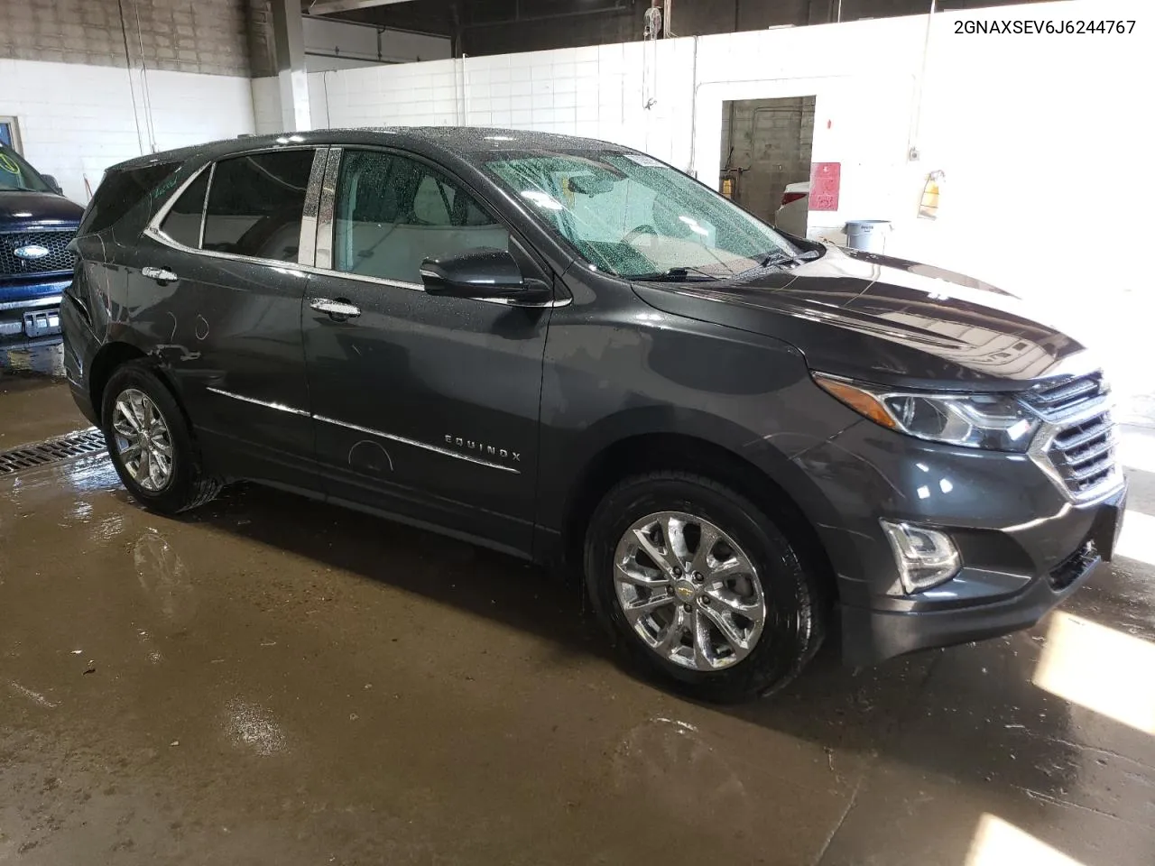 2018 Chevrolet Equinox Lt VIN: 2GNAXSEV6J6244767 Lot: 75280504