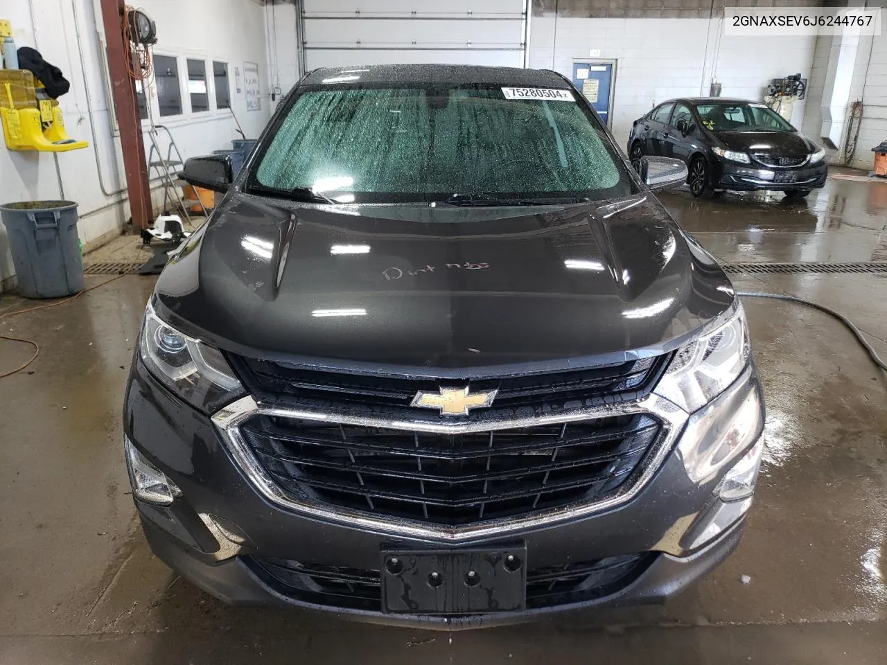 2018 Chevrolet Equinox Lt VIN: 2GNAXSEV6J6244767 Lot: 75280504