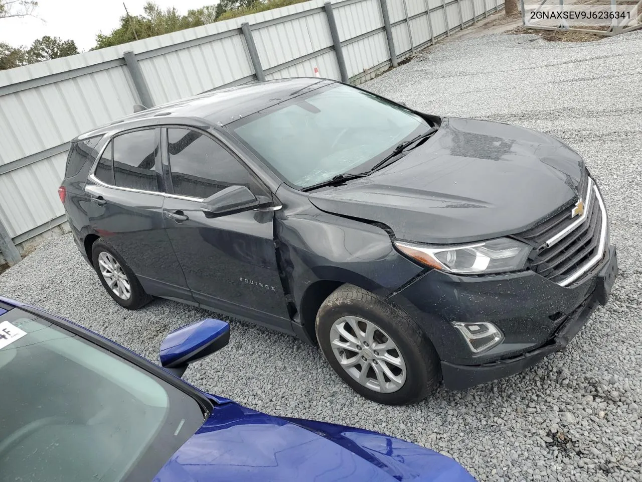 2018 Chevrolet Equinox Lt VIN: 2GNAXSEV9J6236341 Lot: 75287624