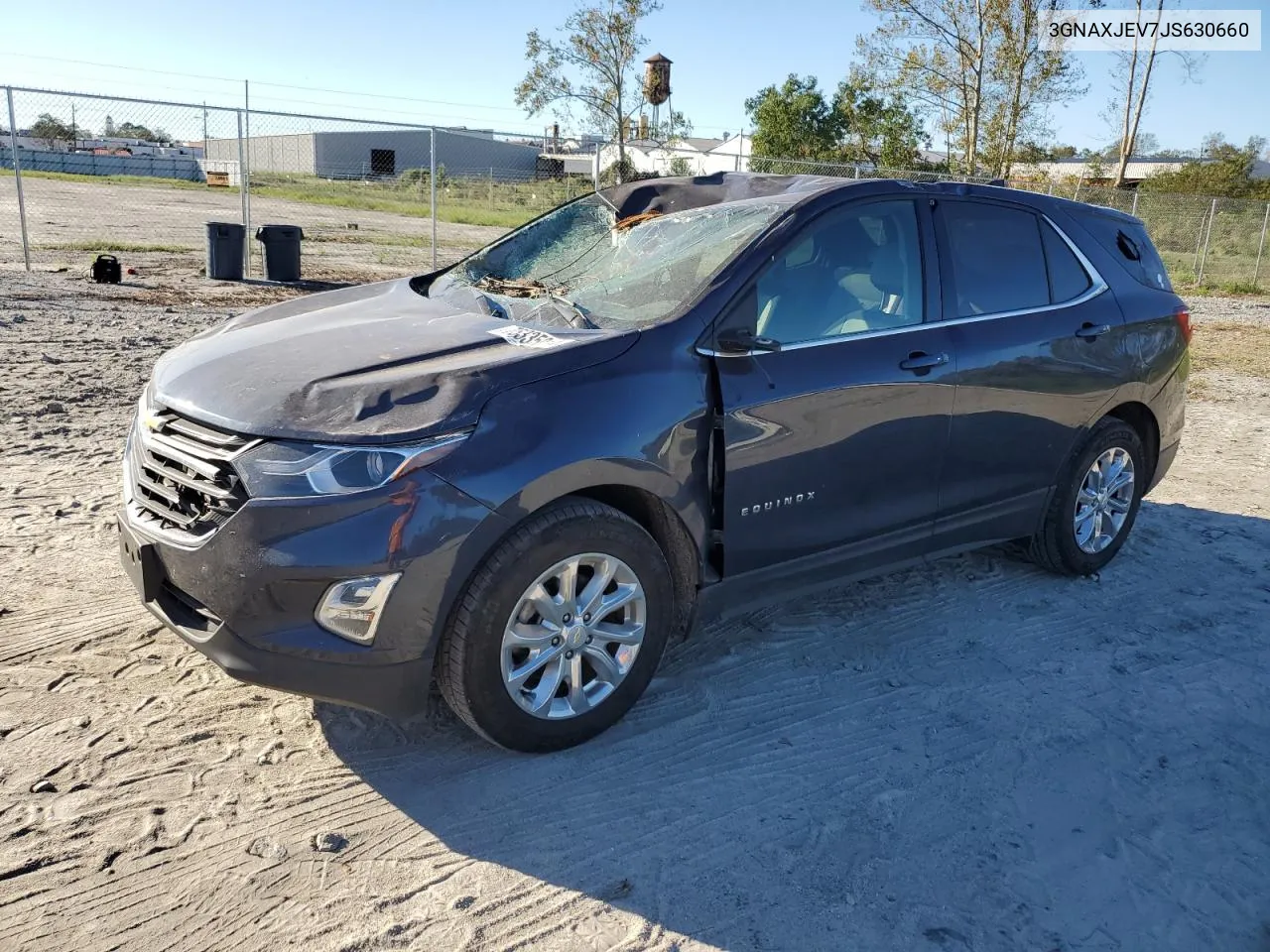 2018 Chevrolet Equinox Lt VIN: 3GNAXJEV7JS630660 Lot: 75335014