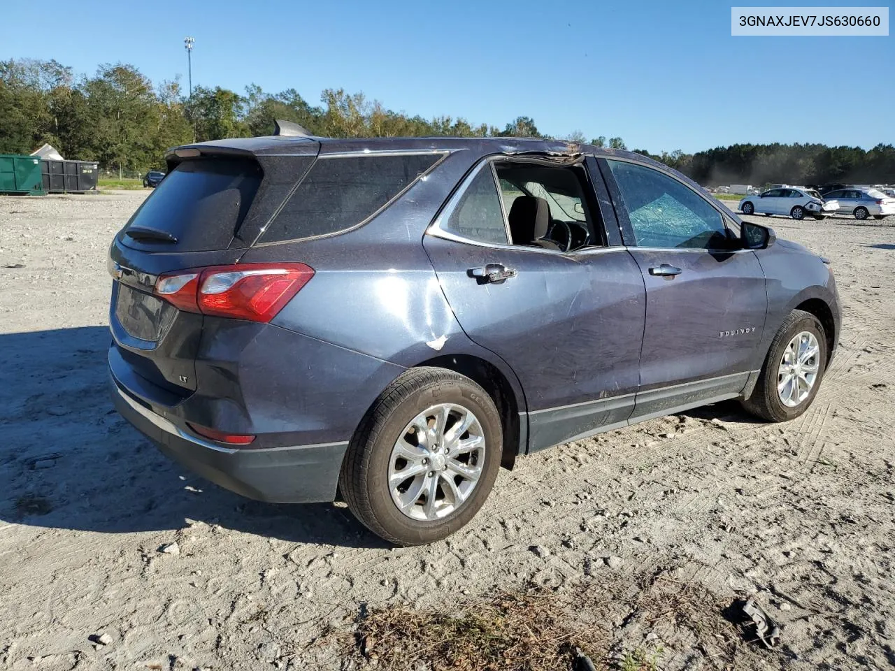 2018 Chevrolet Equinox Lt VIN: 3GNAXJEV7JS630660 Lot: 75335014