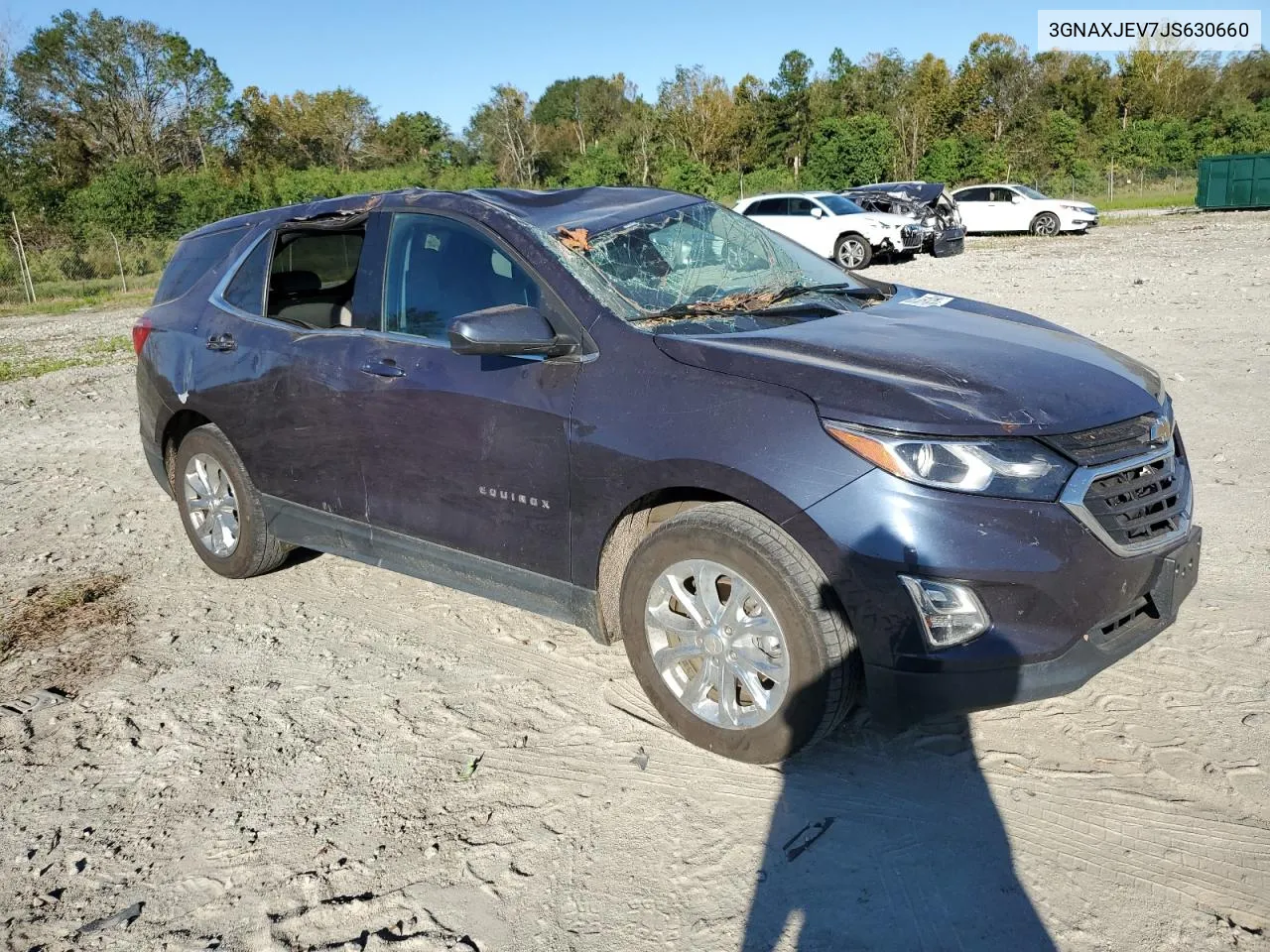 2018 Chevrolet Equinox Lt VIN: 3GNAXJEV7JS630660 Lot: 75335014