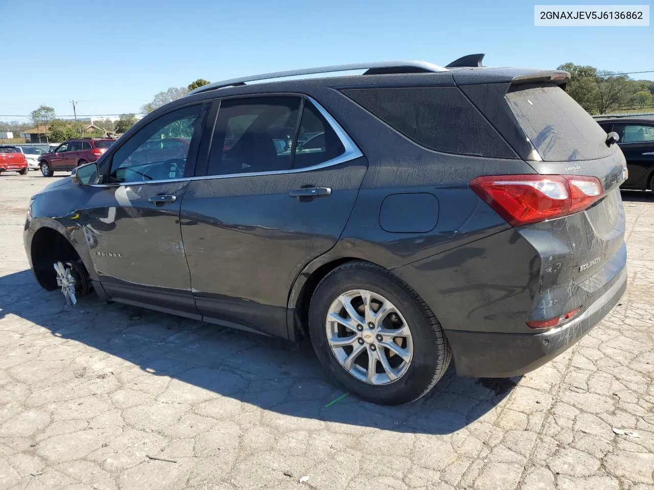 2018 Chevrolet Equinox Lt VIN: 2GNAXJEV5J6136862 Lot: 75343634