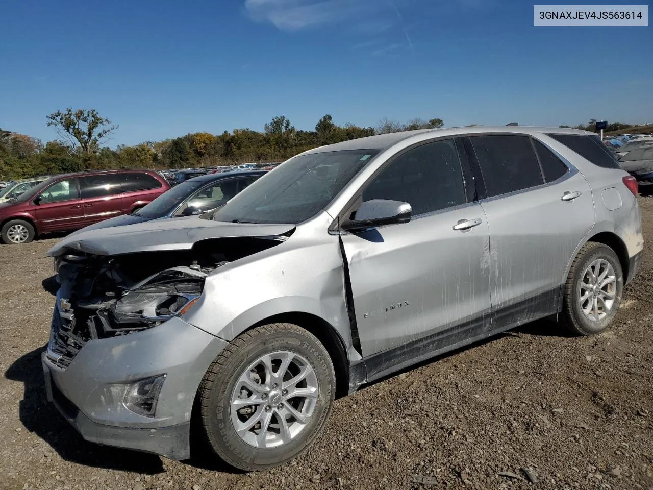 2018 Chevrolet Equinox Lt VIN: 3GNAXJEV4JS563614 Lot: 75395594