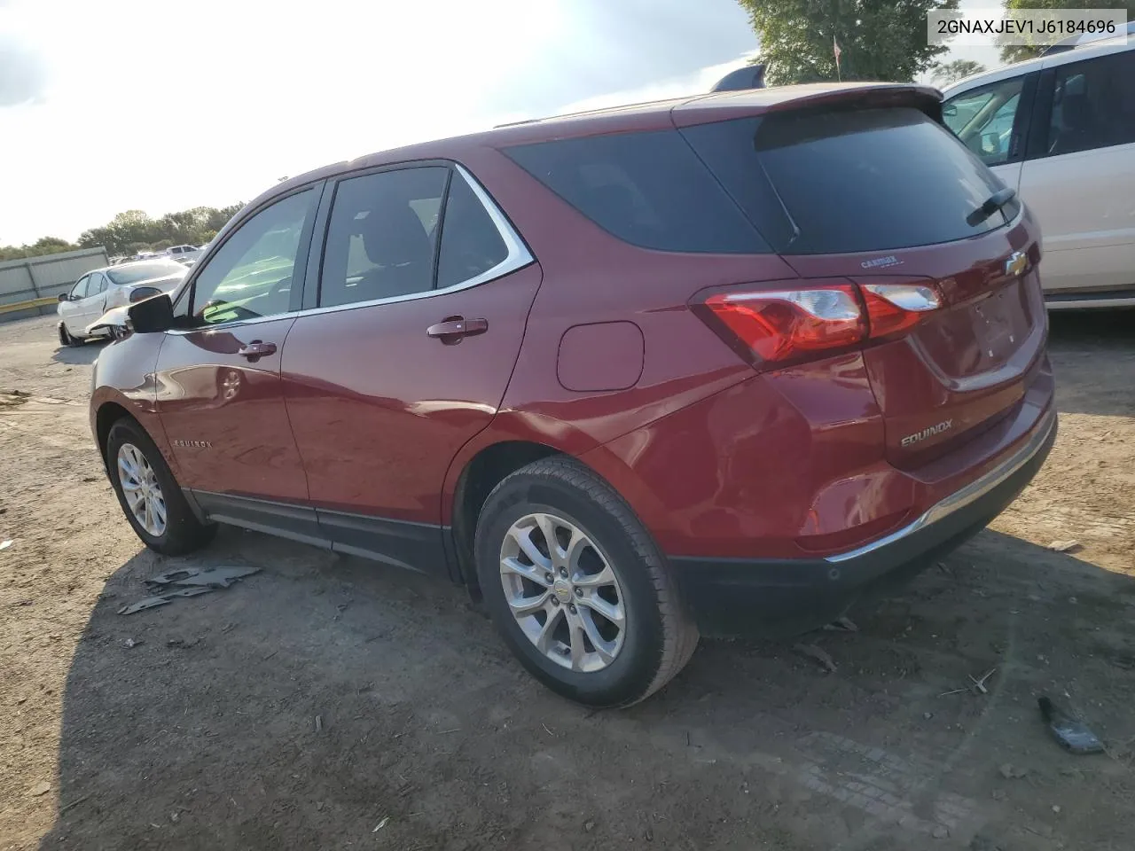 2018 Chevrolet Equinox Lt VIN: 2GNAXJEV1J6184696 Lot: 75436684