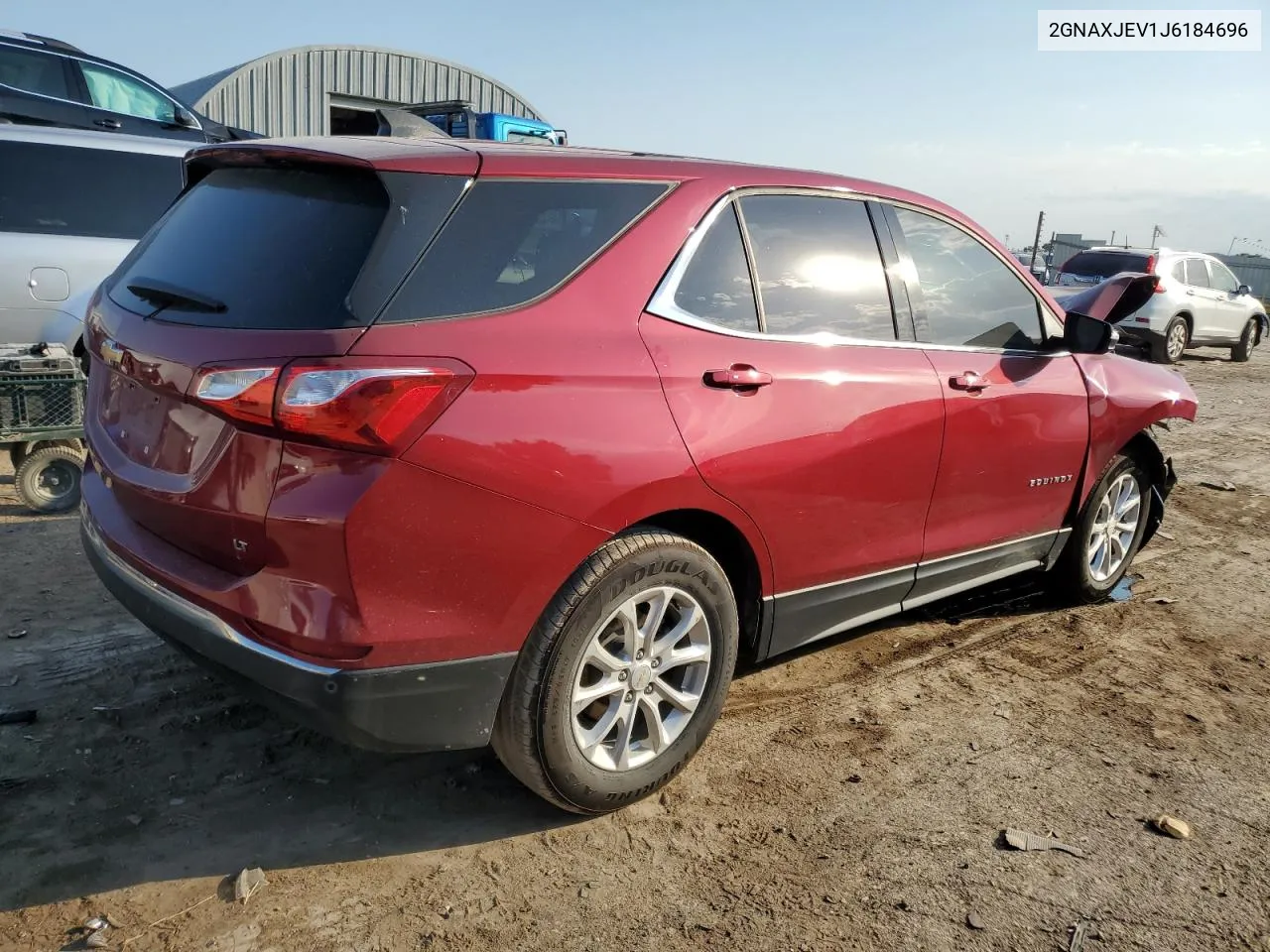 2018 Chevrolet Equinox Lt VIN: 2GNAXJEV1J6184696 Lot: 75436684