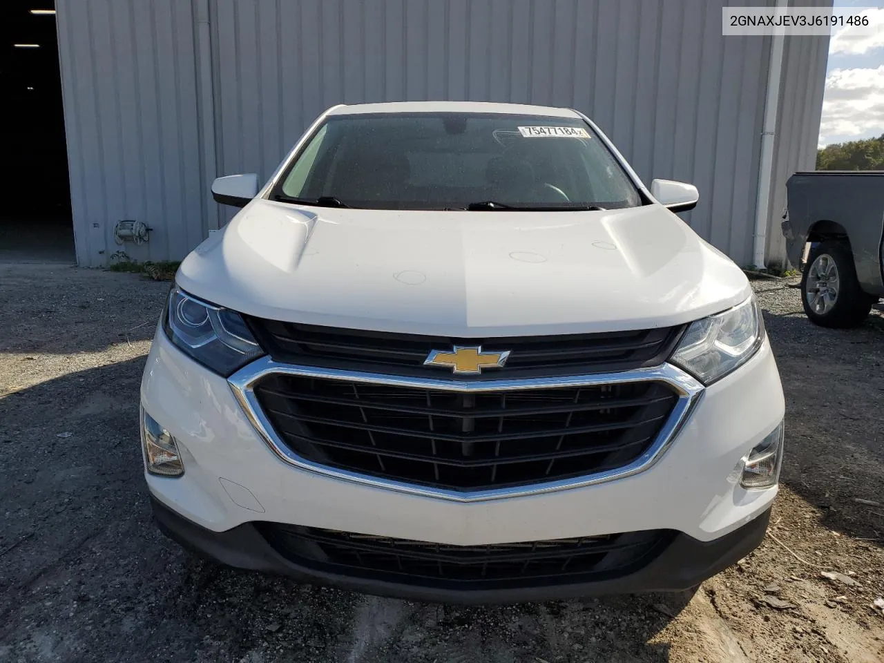 2018 Chevrolet Equinox Lt VIN: 2GNAXJEV3J6191486 Lot: 75477184