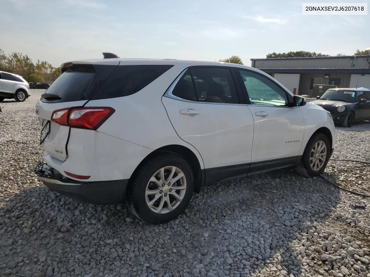 2018 Chevrolet Equinox Lt VIN: 2GNAXSEV2J6207618 Lot: 75523734