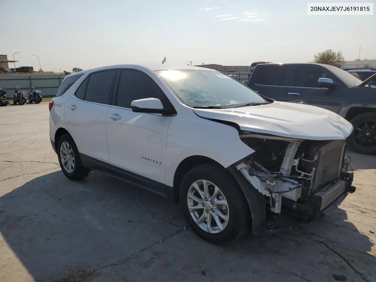 2018 Chevrolet Equinox Lt VIN: 2GNAXJEV7J6191815 Lot: 75531574