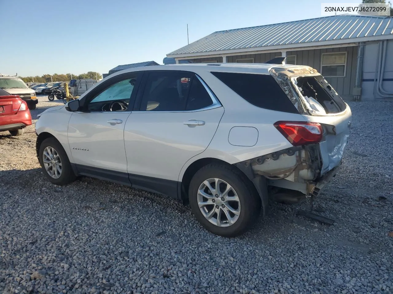 2018 Chevrolet Equinox Lt VIN: 2GNAXJEV7J6272099 Lot: 75532484