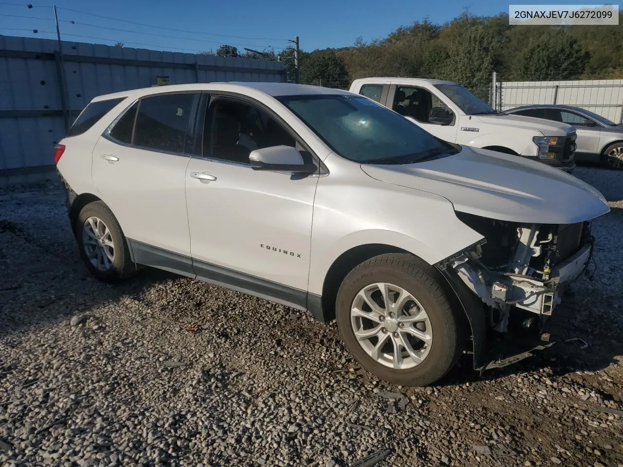 2018 Chevrolet Equinox Lt VIN: 2GNAXJEV7J6272099 Lot: 75532484