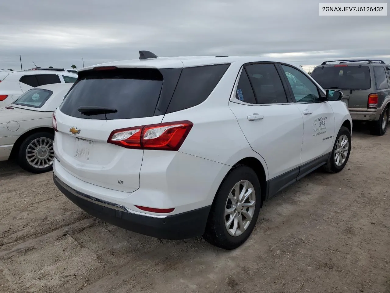 2018 Chevrolet Equinox Lt VIN: 2GNAXJEV7J6126432 Lot: 75538184