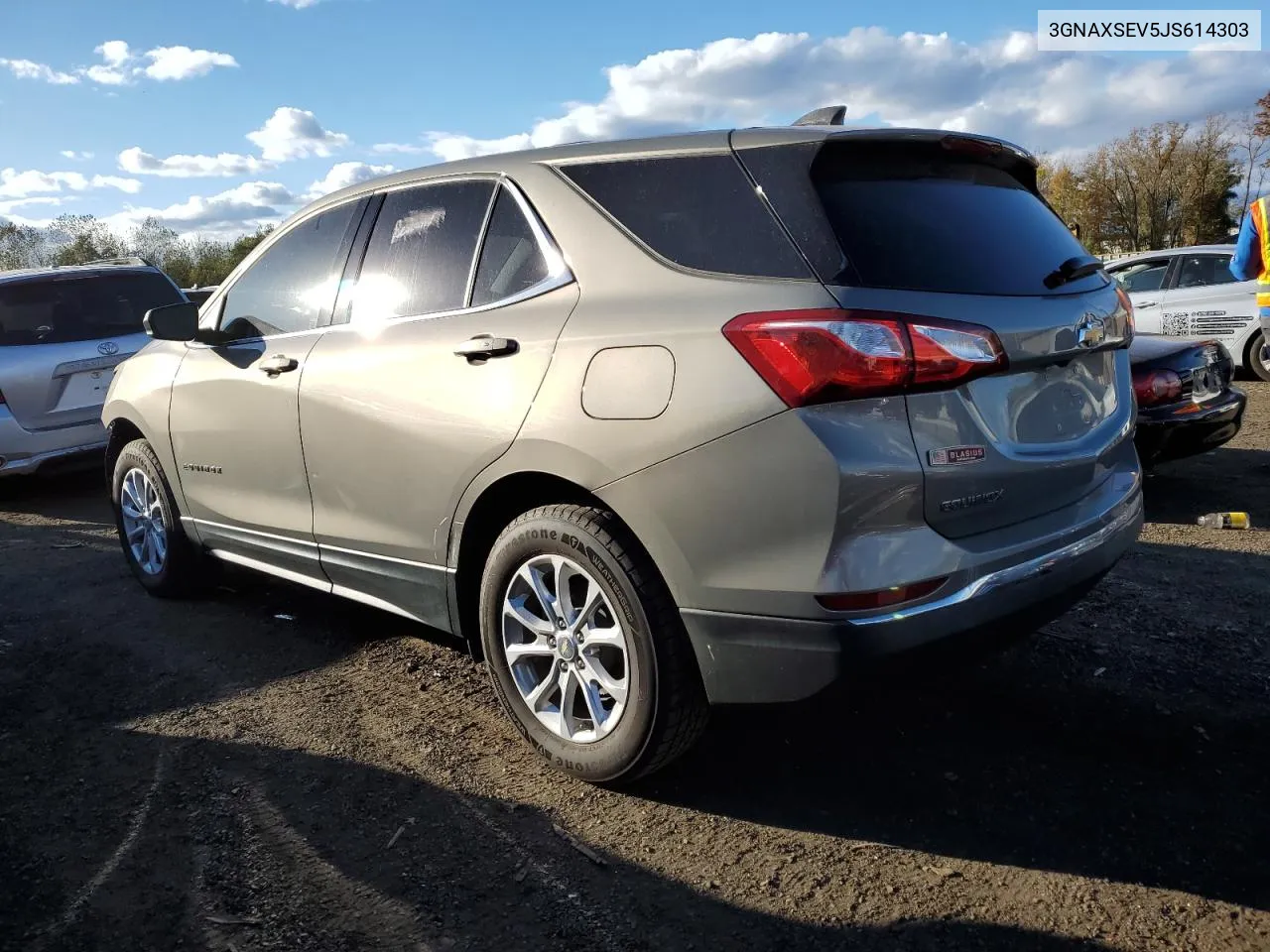 2018 Chevrolet Equinox Lt VIN: 3GNAXSEV5JS614303 Lot: 75556084