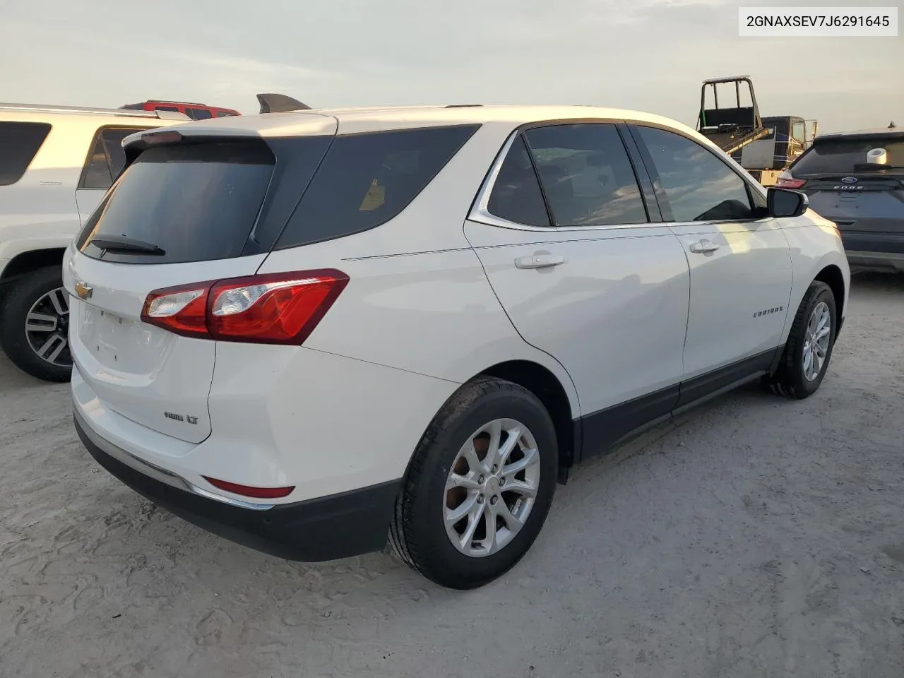 2018 Chevrolet Equinox Lt VIN: 2GNAXSEV7J6291645 Lot: 75599434