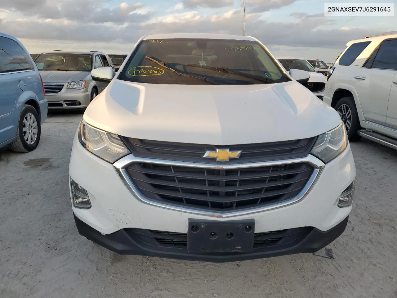 2018 Chevrolet Equinox Lt VIN: 2GNAXSEV7J6291645 Lot: 75599434