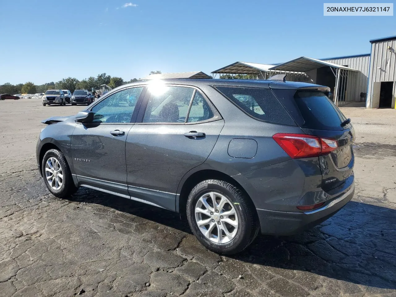 2018 Chevrolet Equinox Ls VIN: 2GNAXHEV7J6321147 Lot: 75634714