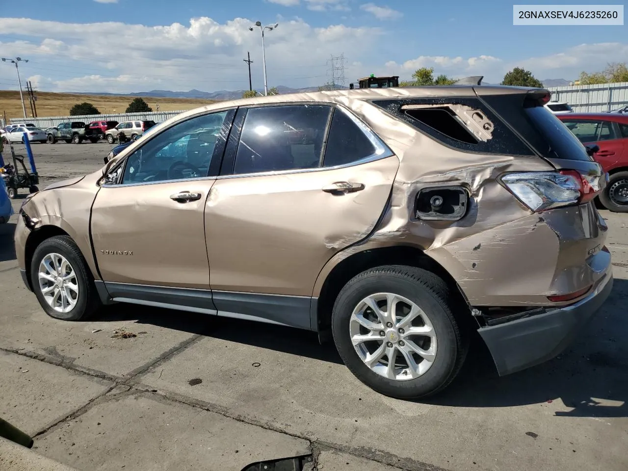 2018 Chevrolet Equinox Lt VIN: 2GNAXSEV4J6235260 Lot: 75671484