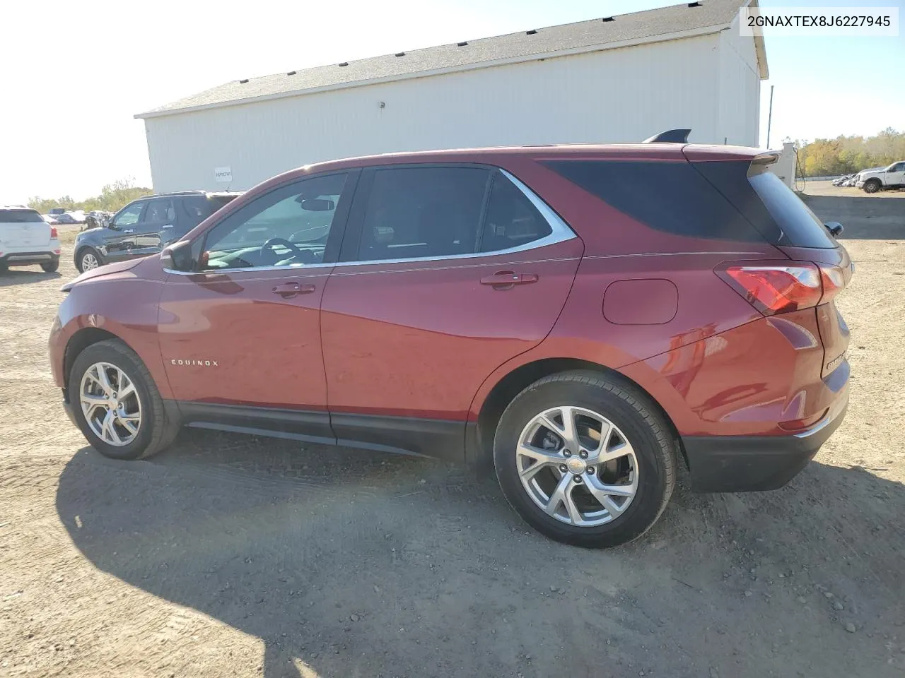 2018 Chevrolet Equinox Lt VIN: 2GNAXTEX8J6227945 Lot: 75672164