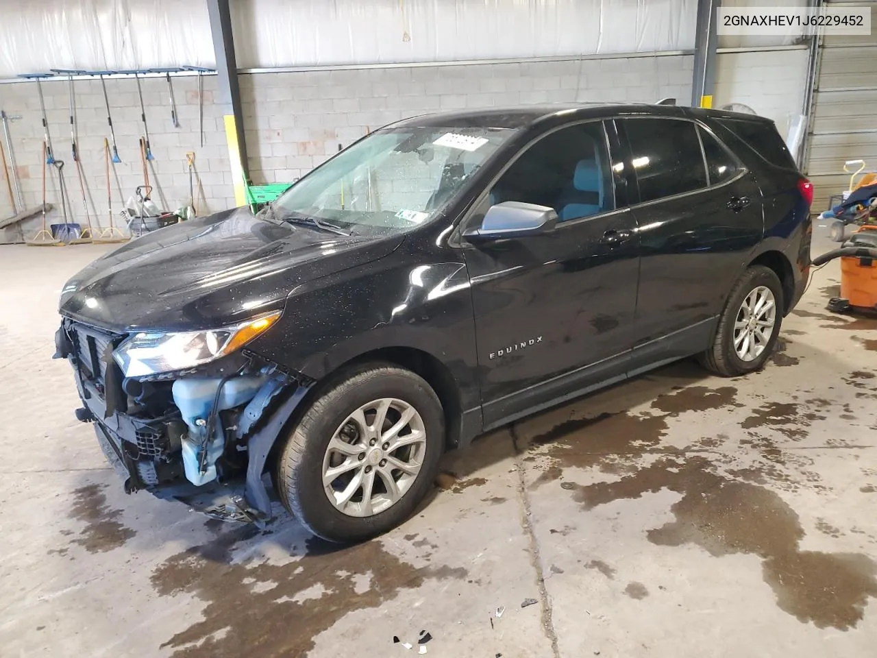 2018 Chevrolet Equinox Ls VIN: 2GNAXHEV1J6229452 Lot: 75672974