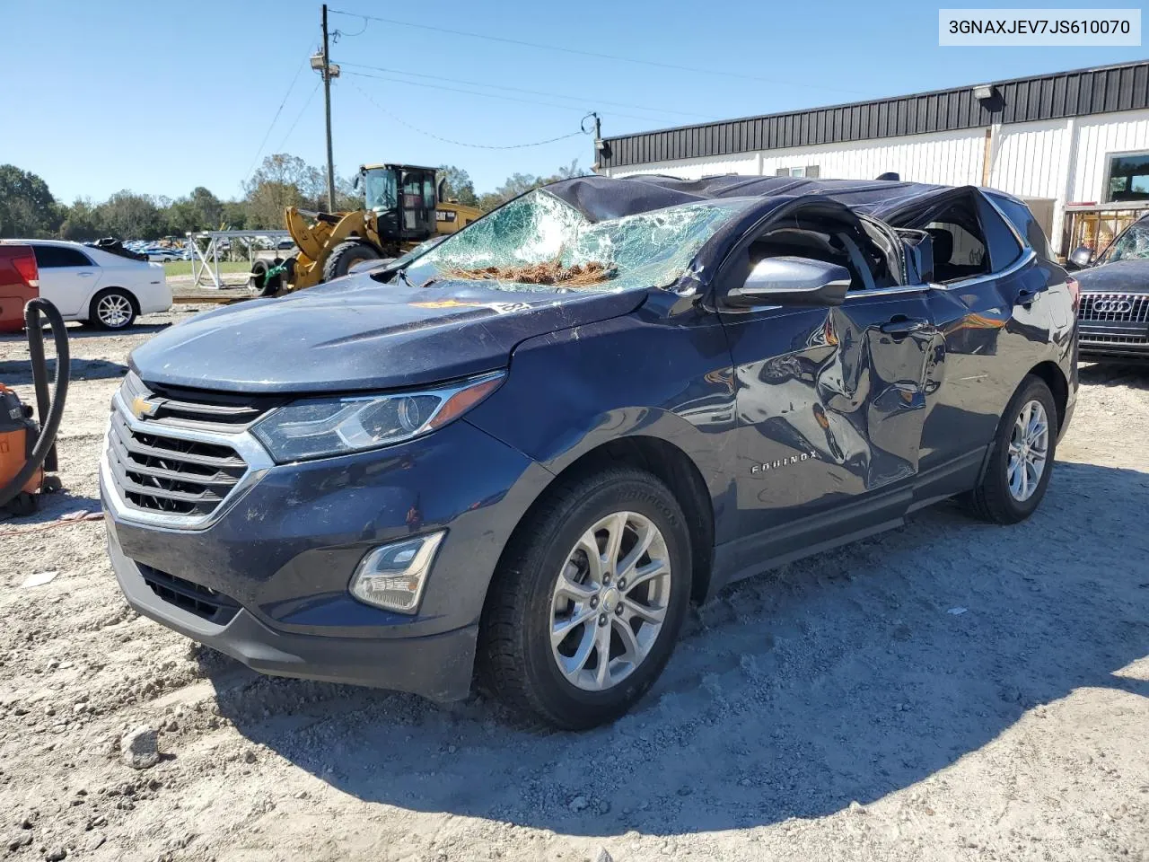 2018 Chevrolet Equinox Lt VIN: 3GNAXJEV7JS610070 Lot: 75689174