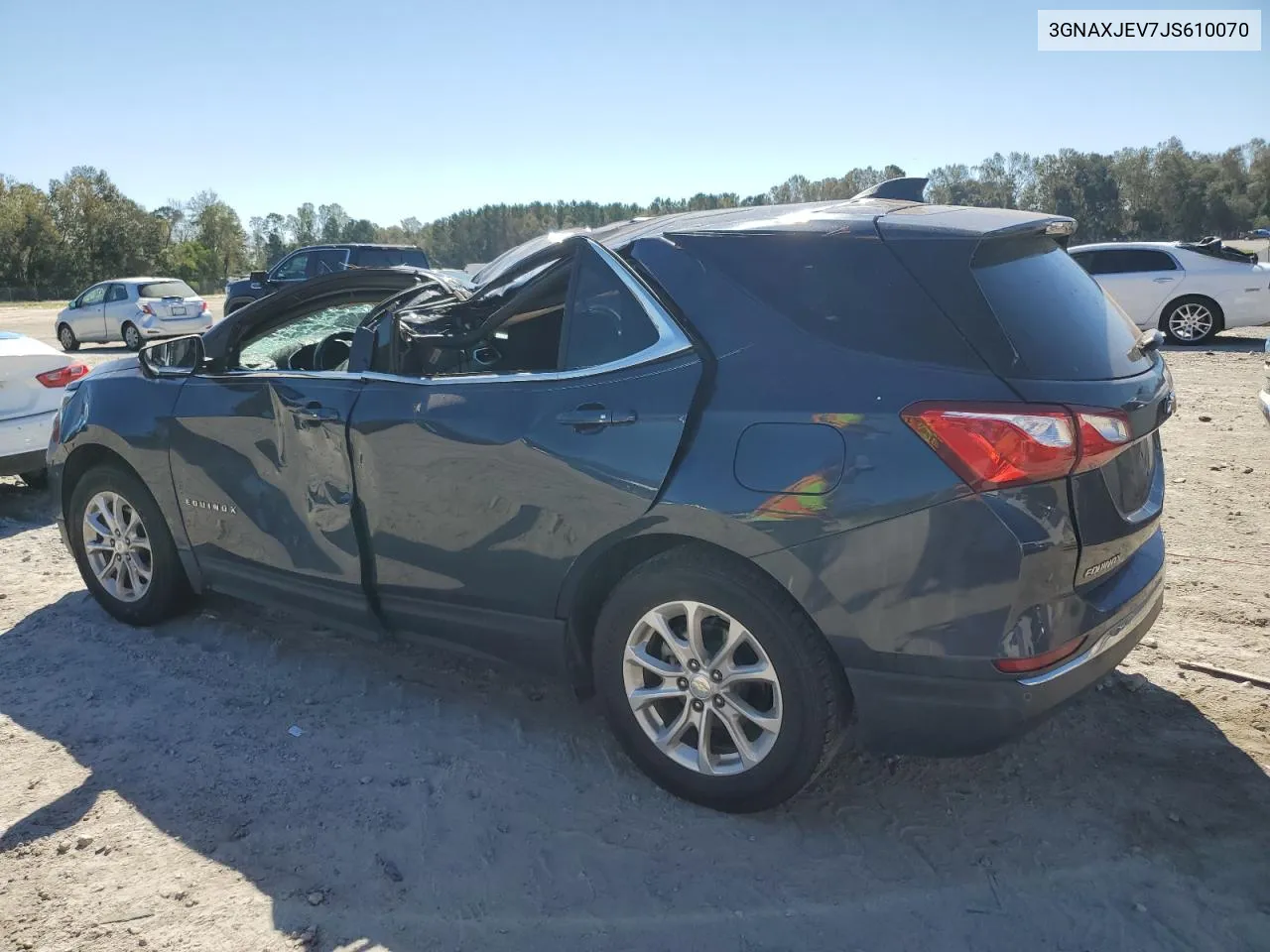 2018 Chevrolet Equinox Lt VIN: 3GNAXJEV7JS610070 Lot: 75689174