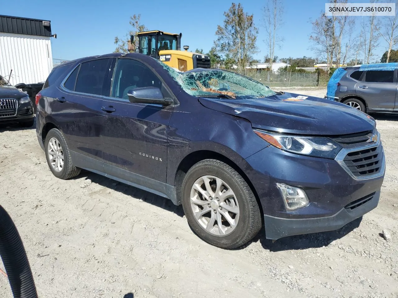 2018 Chevrolet Equinox Lt VIN: 3GNAXJEV7JS610070 Lot: 75689174