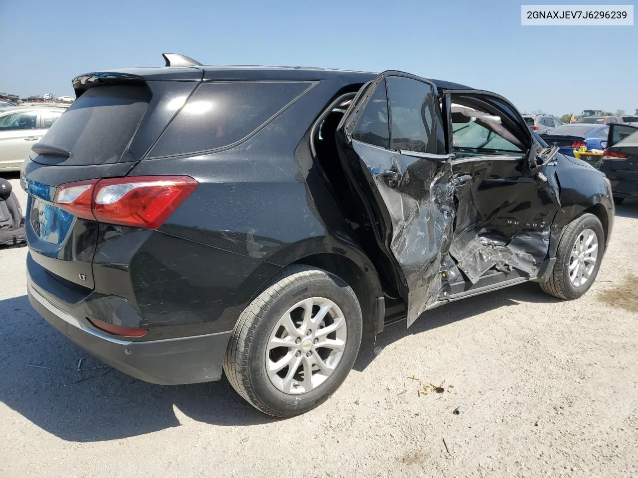 2018 Chevrolet Equinox Lt VIN: 2GNAXJEV7J6296239 Lot: 75711714