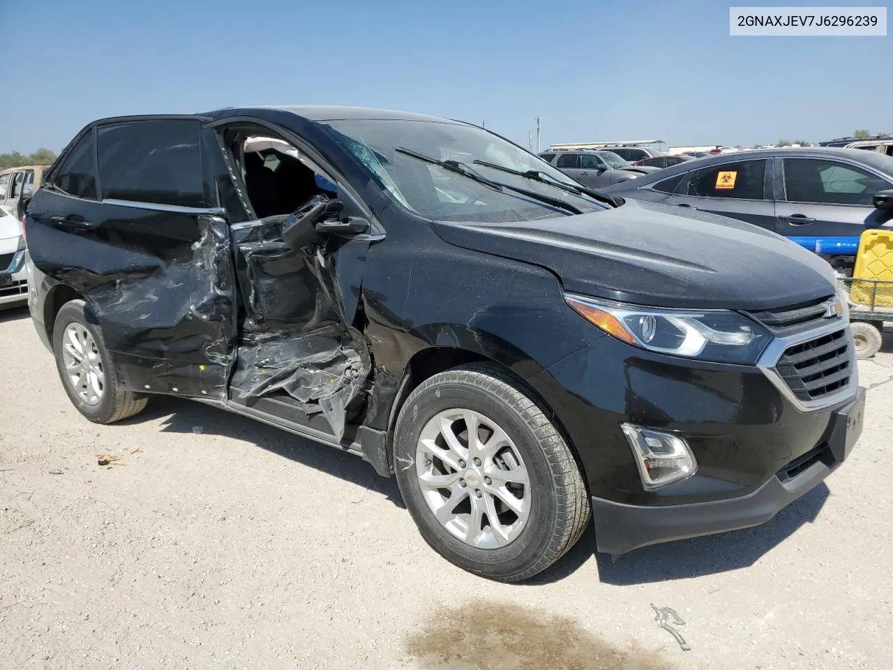 2018 Chevrolet Equinox Lt VIN: 2GNAXJEV7J6296239 Lot: 75711714