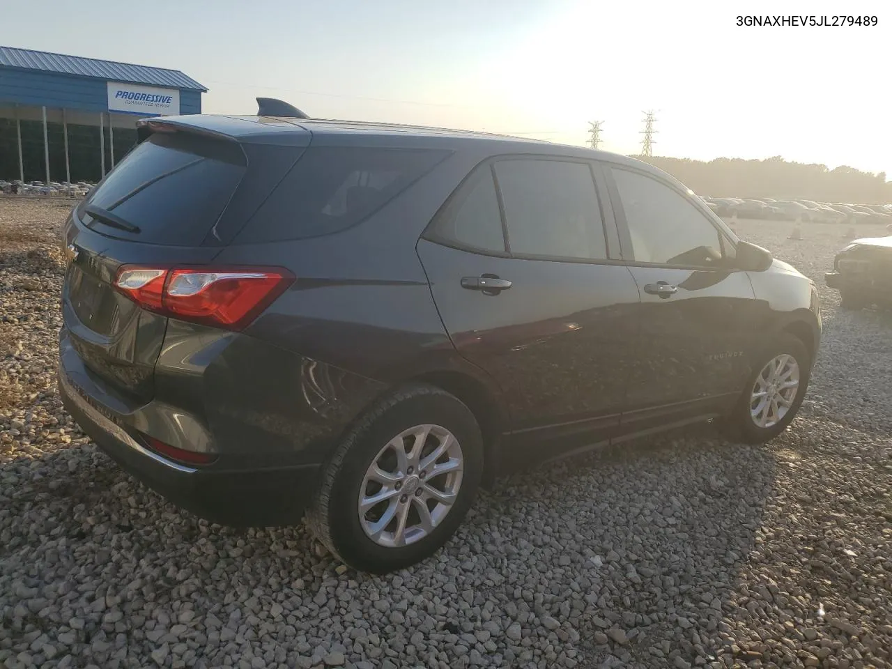 2018 Chevrolet Equinox Ls VIN: 3GNAXHEV5JL279489 Lot: 75766954