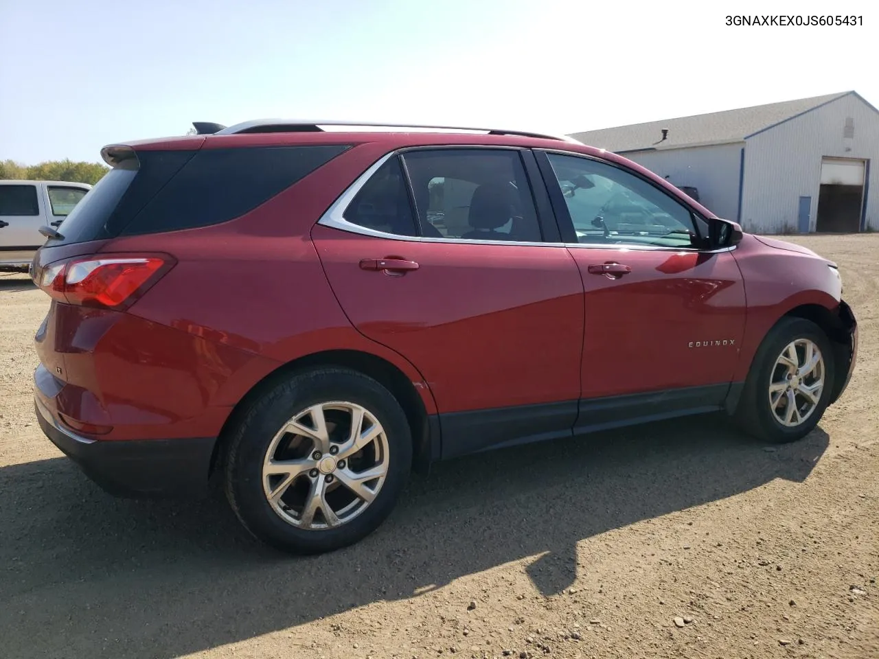 2018 Chevrolet Equinox Lt VIN: 3GNAXKEX0JS605431 Lot: 75827114