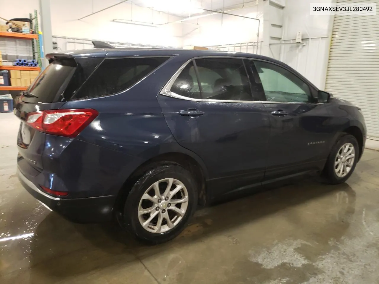 2018 Chevrolet Equinox Lt VIN: 3GNAXSEV3JL280492 Lot: 75849854