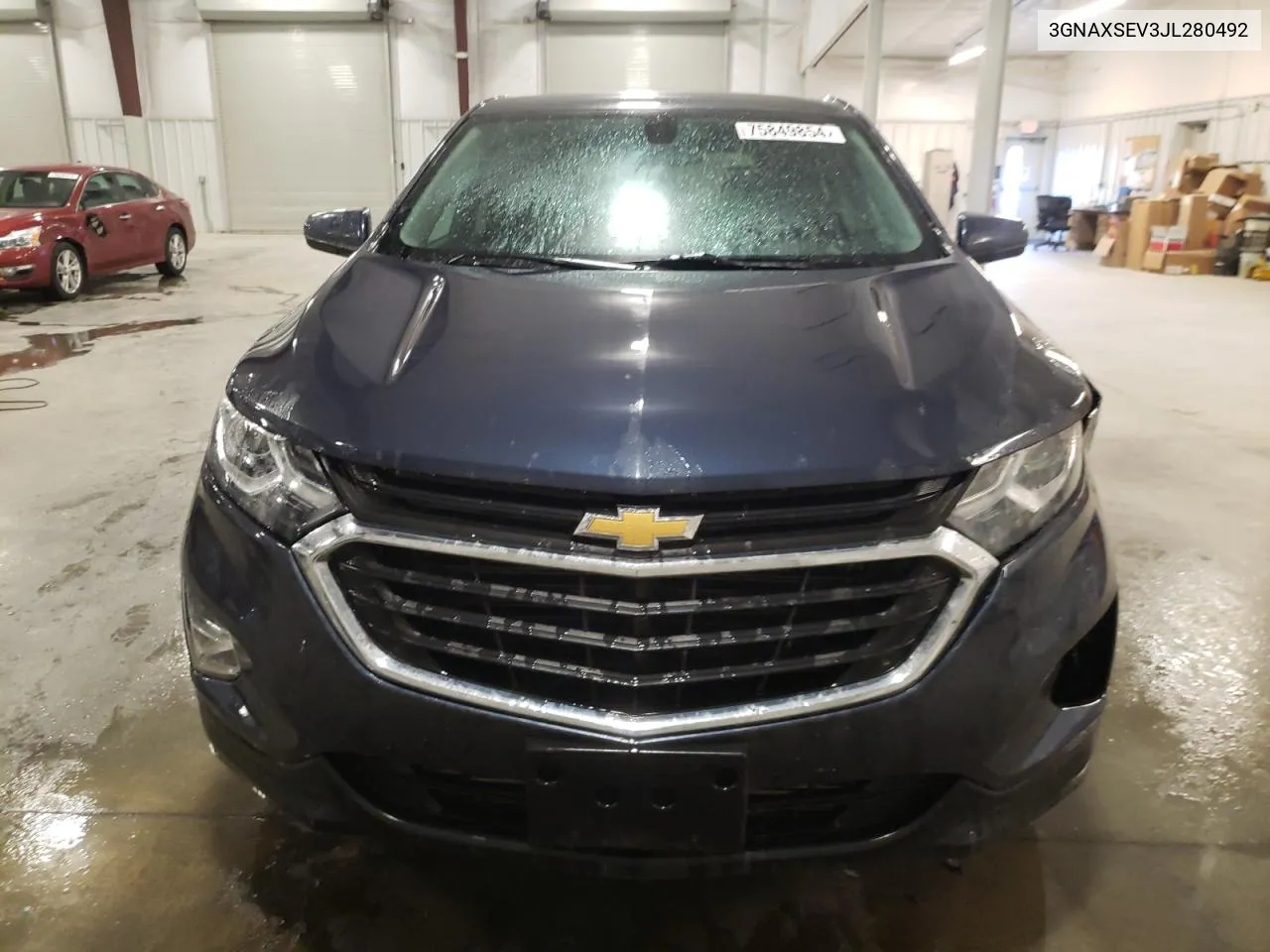 2018 Chevrolet Equinox Lt VIN: 3GNAXSEV3JL280492 Lot: 75849854