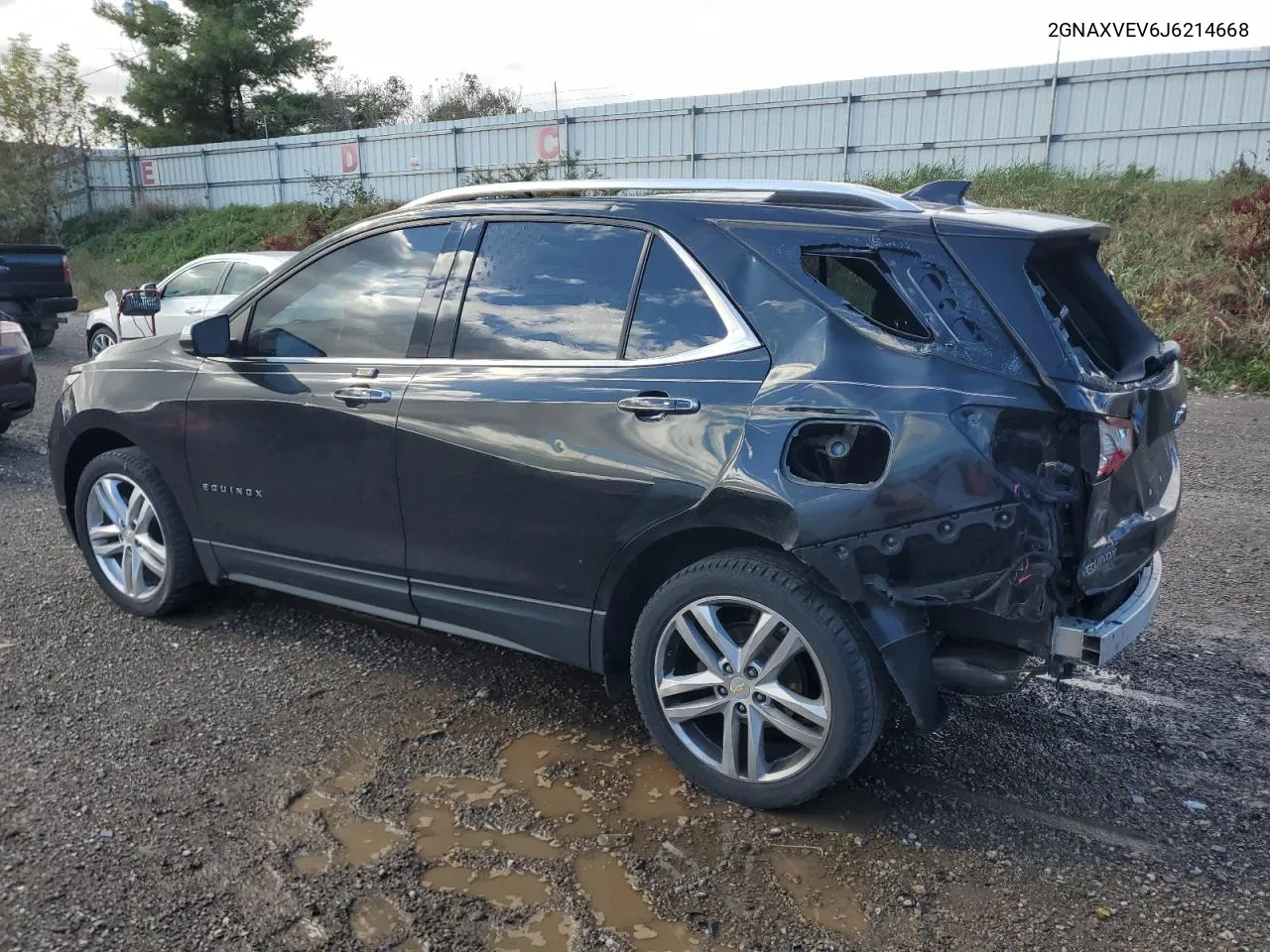 2018 Chevrolet Equinox Premier VIN: 2GNAXVEV6J6214668 Lot: 75856634