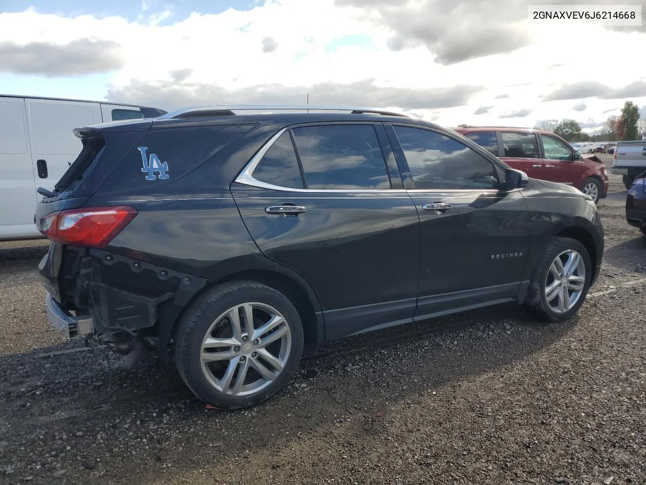 2018 Chevrolet Equinox Premier VIN: 2GNAXVEV6J6214668 Lot: 75856634