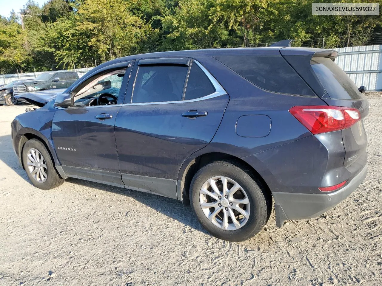 2018 Chevrolet Equinox Lt VIN: 3GNAXSEV8JS599327 Lot: 75876644